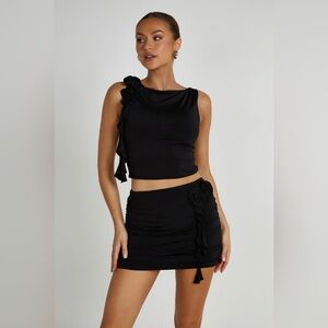 Meshki sleeveless rose top